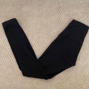 lululemon high rise wunderunders brushed size 2